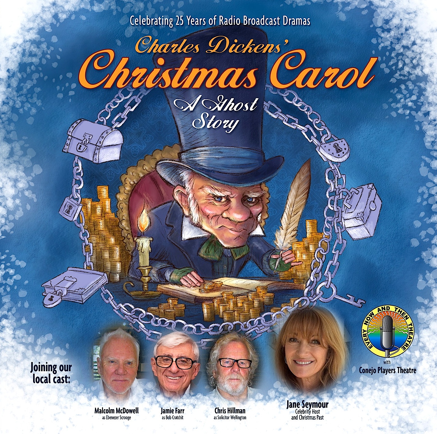 Christmas Carol: A Ghost Story Radio Drama presented by Every Now and Then Theater | ArtsVentura.org