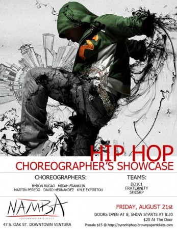 Hip Hop Choreographers Showcase