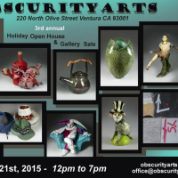 Obscurity Arts 3rd Annual Holiday Open House and Gallery Sale